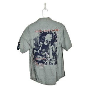 Guess Button Down Shirt M Grey